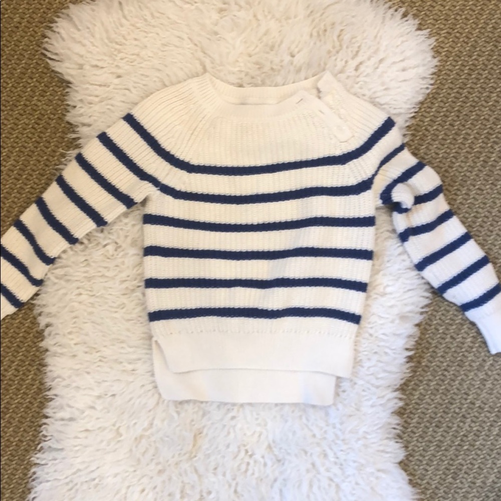 Girls Gap striped sweater